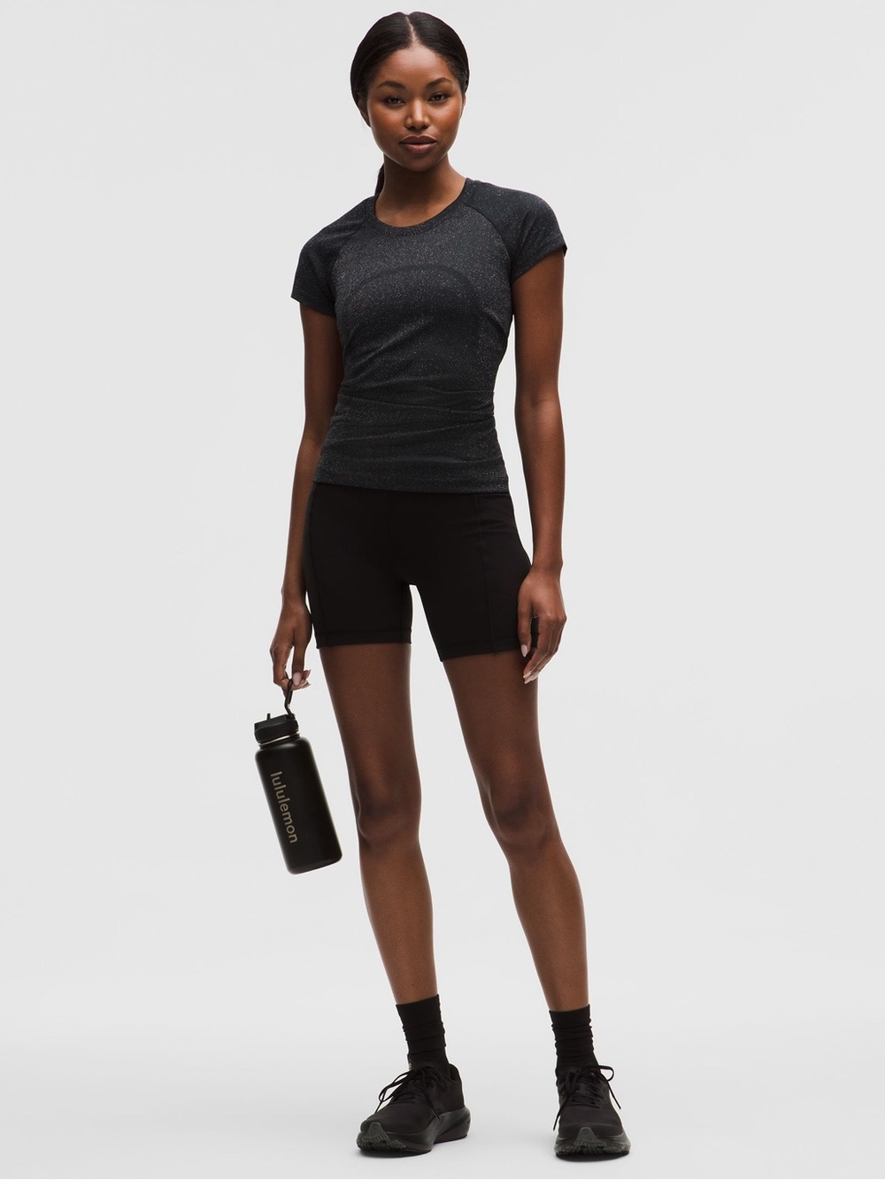 Lululemon /// Women’s Swiftly Tech Short-Sleeve Shirt 2.0 - Sparkle - Size 4 - Picture 3 of 14